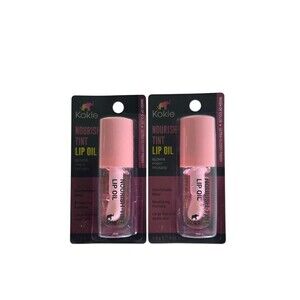 Kokie Nourish Tint Lip Oil Pinky Promise Ultra Glossy 0.15 Fl.oz~2pk